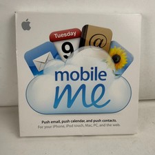 Vintage Apple MobileMe Retail Software Box 20GB Push Email Calendar Mac OS X picture