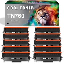 10PK TN760 Toner Compatible With Brother TN730 MFC-L2750DW L2730DW HL-L2395DW picture