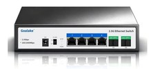 6 Ports Ethernet Switch, 4X 2.5G RJ45 Ports and 2X 10G SFP Port, 60Gbps Switchin picture