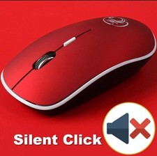 Imice Wireless Mouse Silent Computer Mouse 1600 Dpi Ergonomic Mouse Noiseless picture