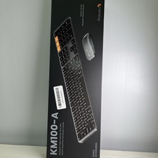 ProtoArc KM100-A Bluetooth Ultra-Slim Backlit Keyboard Mouse Combo Black picture