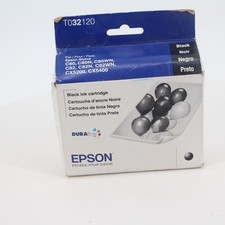 EPSON T032120 Black Ink Cartridge for Stylus C80 C82 CX5200 OEM Genuine T0321 picture