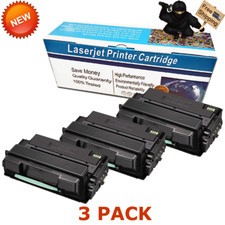 3 PK MLT-305L Black Toner Cartridge For Samsung ML-3750 ML-3750ND 15K High Yield picture