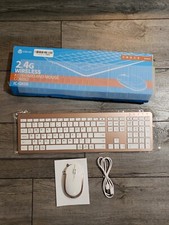 iClever GK08 Wireless Keyboard and Mouse, Rechargeable Wireless Dustcover Tested picture
