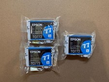 3 x Epson 77 Ink Cartridges for Stylus Photo R260 R280 R380 RX580 RX595 RX680 picture