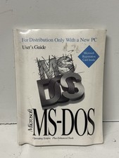 Microsoft MS-DOS 6.22 OEM User's Guide Manual Sealed COA Certificate Authentic picture