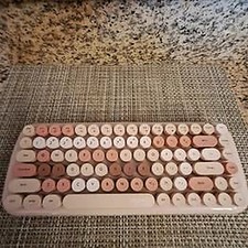 MOFFII High End Wireless Keyboard Boba Milk Tea Color 84-key 75% compact picture