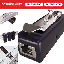 DIN Rail Ethernet Surge Protector, Network Surge Suppressor, 10/100/1000 Mbps picture