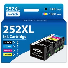 T252XL 252 XL Ink Cartridge For Epson WorkForce WF-3620 WF-3640 WF-7110 picture