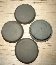1984 Apple Macintosh Set of FOUR Original RUBBER FEET Model M0001 Mac 512K 128K picture