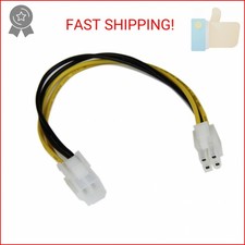 StarTech.com 8in ATX12V 4 Pin P4 CPU Power Extension Cable - M/F - Power extensi picture