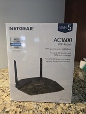 NETGEAR AC1600 WiFi Router R6260 Factory Sealed New Dual Band WiFi 5 picture