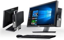 Dell 22 in Monitor Desktop PC-i7-3770 8GB RAM 128GB SSD W10 Pro picture