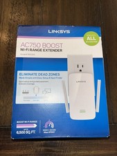 Linksys AC750 Boost WiFi Range Extender Model RE6300: New In The Box picture
