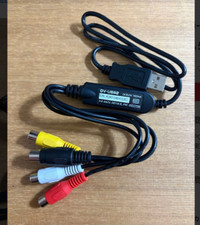 I-O DATA USB Video Capture GV-USB2 USED japan cable only picture