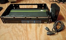 TRENDnet  TEG TEG-S24g24-Port Server Switch & TEW-813DRU ROUTER + RACK MOUNT picture