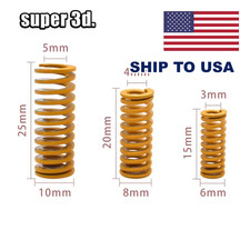 3D Printer Parts Spring for Heated Bed Leveling Extruder Strong Spring Bore 3/4/ picture