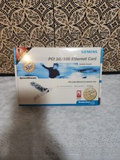 SIEMENS PCI 10/100 ETHERNET CARD-NETWORK ADAPTER SEALED-MODEL SS1020 Priority picture