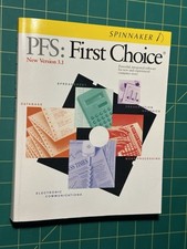 Spinnaker PFS First Publisher Version 3.0 User's Guide 1990 picture