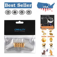 5PCS 0.4mm Brass Hotend Nozzles for Ender 3 Series - Precision & Durability picture