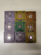 AMD Processor And Ceramic Gold Athlon Duron Sempron 754, A, 939 Socket picture