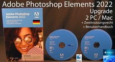 Adobe Photoshop Elements 2022 Upgrade Box + DVD 2 Win/Mac Perpetual License Original Box NEW picture
