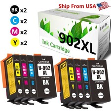 8PK HP 902 Ink Cartridge Office Jet Pro 6954 Pro 6978 Printer picture