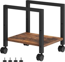 Adjustable PC Tower Stand with Wheels Mobile CPU Holder for Home Office Use New picture