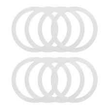 8Pcs Magnetic Adapter Ring Magnetic Wireless Charger Conversion Kit White] picture