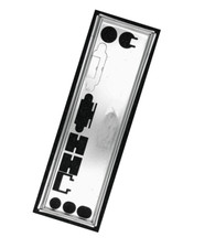 OEM I/O Shield For sapphire A58M-SE Rear Baffle Motherboard Backplate IO picture