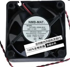 1PCS NMB 6025 2410RL-05W-B20 24V 0.06A Silent Inverter Cooling Fan picture