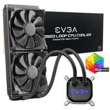 EVGA CLC 280mm All-In-One RGB LED CPU Liquid Cooler  x Brand New /WorldWide picture