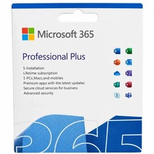 Microsoft 365 Professional– 5 PC or Mac with USB media picture