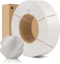 Bamboo PLA Matte 3D Printer Filament Refill Ivory White 11101 picture