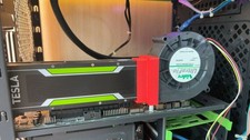 9cm Turbo Cooling Fan Add-on Mod For NVIDIA Tesla P4 M4 T4 GPU picture
