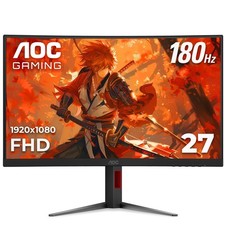 AOC 27 Inch Curved Gaming Monitor FHD 180Hz VA 0.5ms, C27G4H FHD|180Hz|Gaming picture
