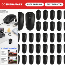 36 Pcs Wired USB Mice - 1200 DPI, 3-Button Corded Computer Mouse Bulk picture