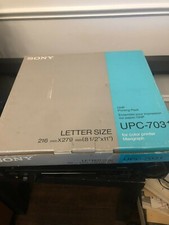 NEW Sony Letter UPC-7031 OHP Printing Pack 100 Prints picture