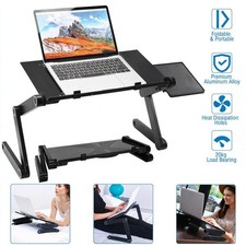 360° Adjustable Laptop Table Stand  Lap Sofa Bed Tray Foldable PC Notebook Desk picture