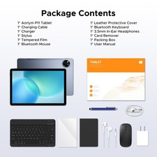 AORLYM P11 Android 16 Tablet 11 Inch 48GB+128GB 8800mAh 5G WiFi Widevine L1 AI picture