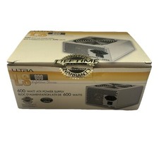 Ultra LS-600 ATX Computer Power Supply 600 Watt Lifetime Series Open Box New picture