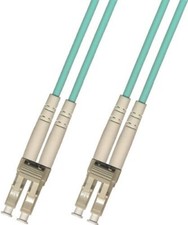 250M 10GB OM3 Multimode Duplex Fiber Optic Cable 50/125 LC Aqua Patch Cable picture