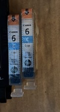 Canon BCI-6C Cyan  Ink Jet Cartridges New Factory Sealed No Box Sold Separately picture