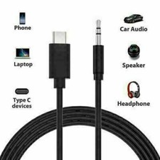 1M Car Stereo Android Type-C USB-C to 3.5mm Male Audio Jack AUX Cable Adapto lot picture