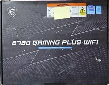 +MSI B760 Gaming Plus WiFi Intel Motherboard DDR5 - *NEW OPEN BOX* picture