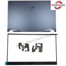 New MSI GE76 GP76 Raider 10SGS 10SFS MS-17K1 K4 Lcd Back Cover Bezel Hinges US picture