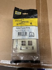 Hubbell INFINe 1-Gang 6 Port Faceplate, Electric Ivory - IFP16EI picture