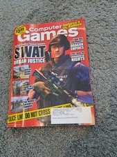 Vintage July 2002 Computer Games Magazine Swat Urban Justice GeForce 4 Radeon picture