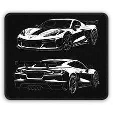 2020+ Chevrolet Corvette (C8) Mouse Pad - Desk Pad Gift picture