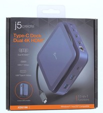 j5create Type-C Dock Dual 4K HDMI picture